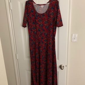 Lularoe- 2XL Ana floor length dress